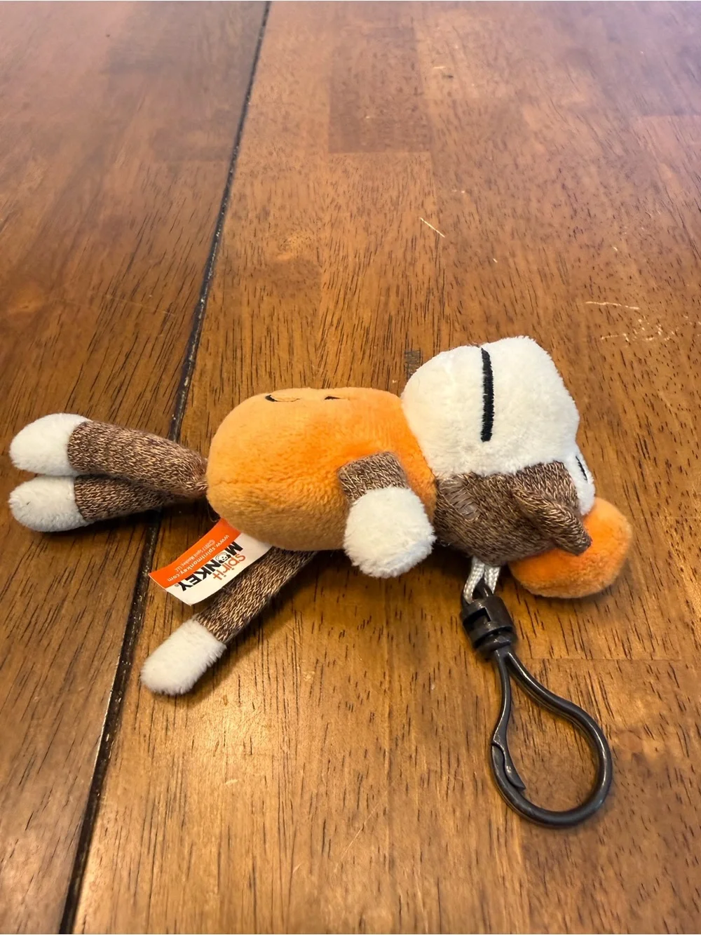 Spirit Monkey Pumpkin keychain